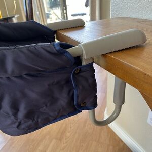 Hook On Chair Portable Baby Feeding Seat Attach to Table for Home and Travel